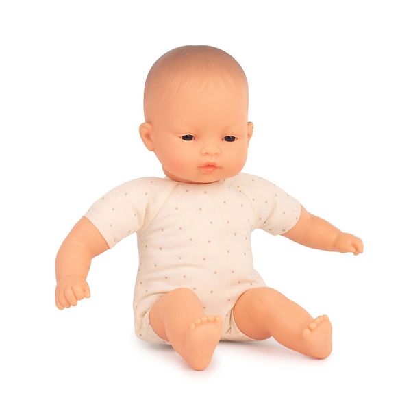 Weichkörper-Baby-Puppen-Set inkl. Kleidung, 32 cm, 8-tlg.