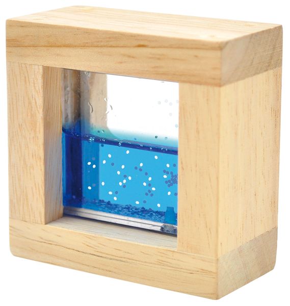 Blocks mit Glitter, Holz + Acryl + Glitter, 16 Teile