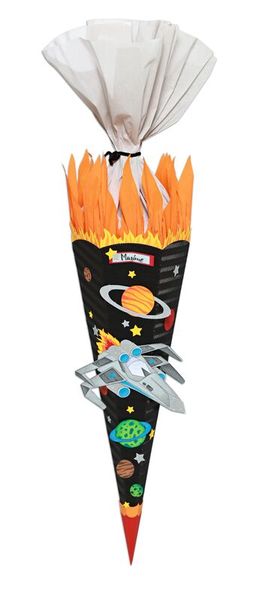 Schultüten-Bastelset Classic Line, Starfighter, 68 cm, 1 Set