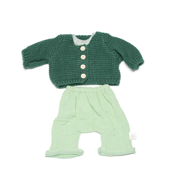 Wanderoutfit für Jungenpuppe 38 cm